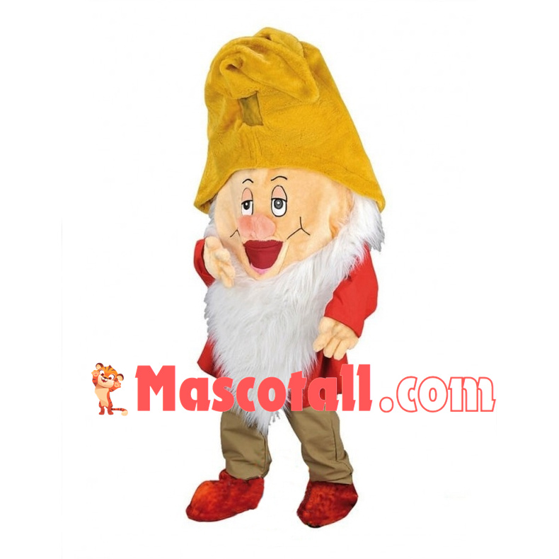 Lethargic Sleepy the Dwarf Mascot Adult Costume