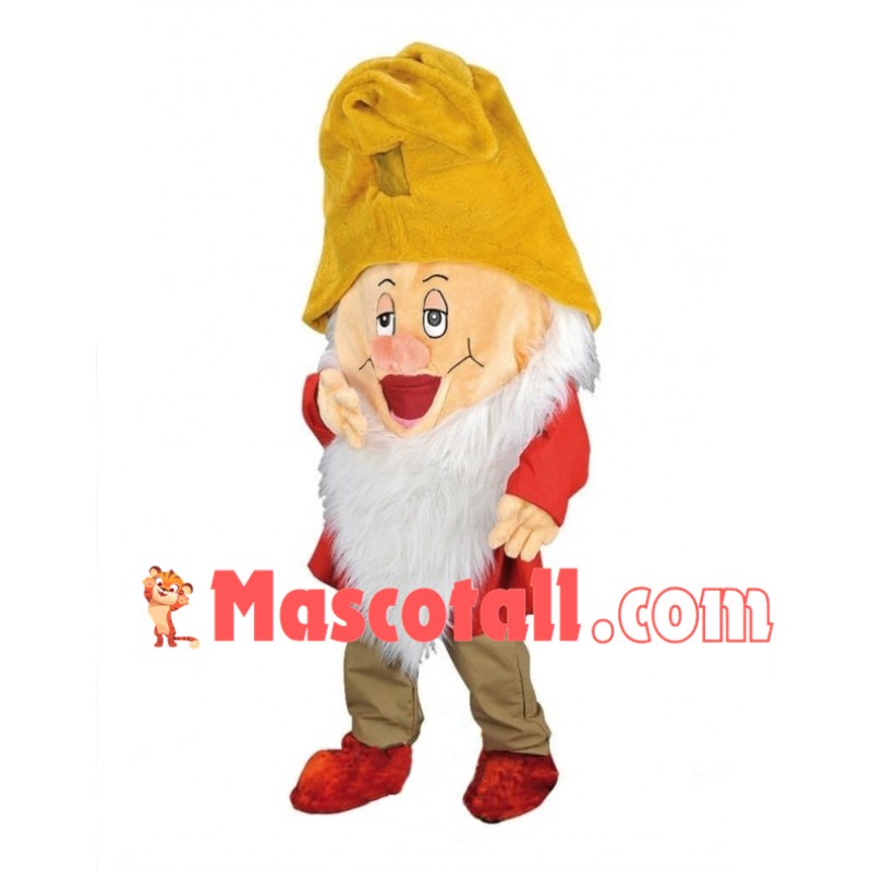Lethargic Sleepy the Dwarf Mascot Adult Costume