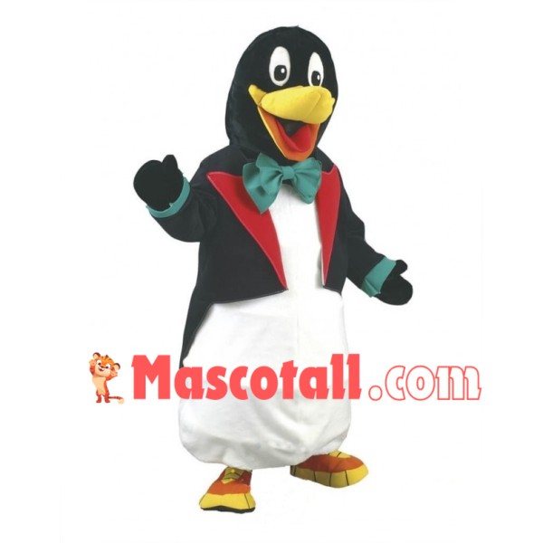Gentleman Penguin Mascot Costume