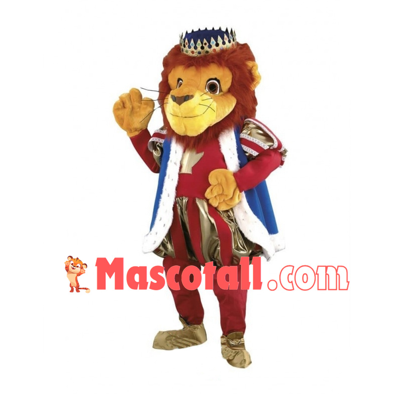 King Lion Mascot Costume