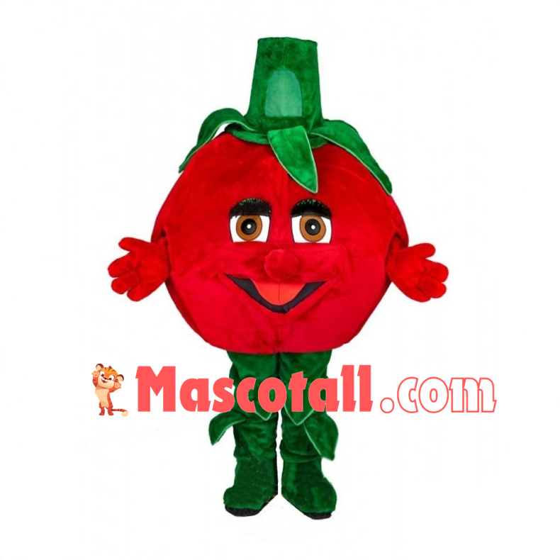 Deluxe Cartoon Tomato Lightweight Mascot Costume For Male