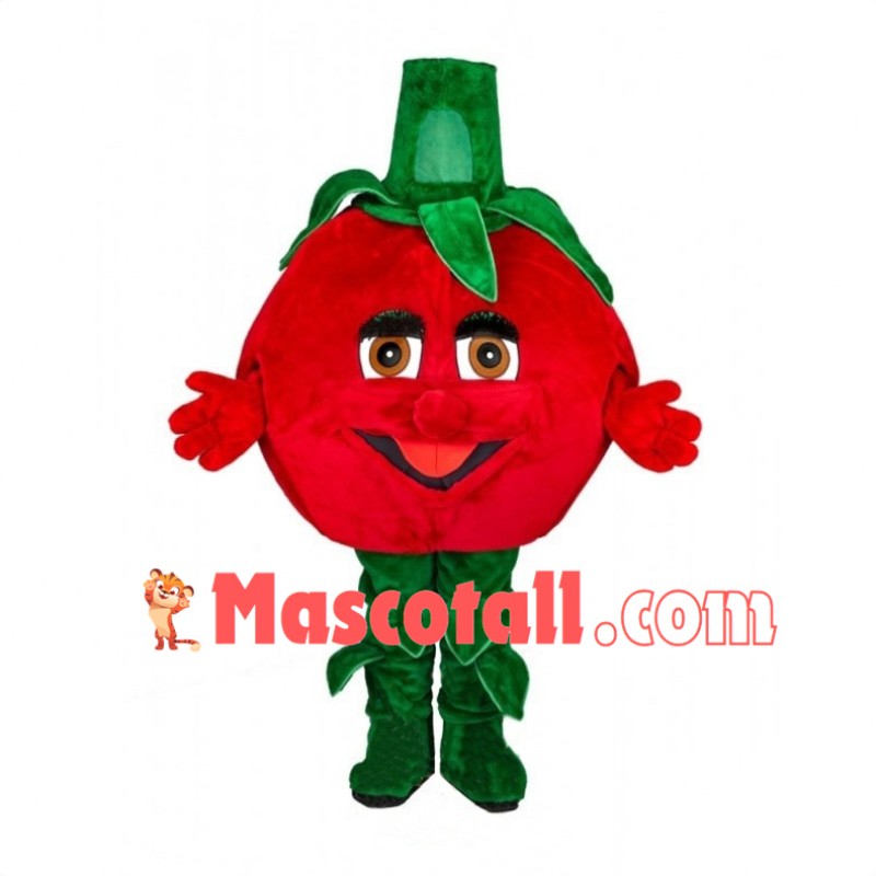 Deluxe Cartoon Tomato Lightweight Mascot Costume For Male