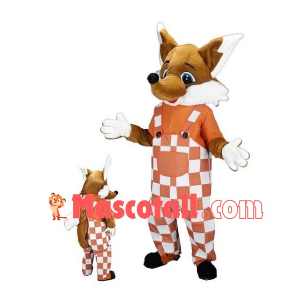 Lovely Fox Mascot Costume Fancy Dress Outfit 