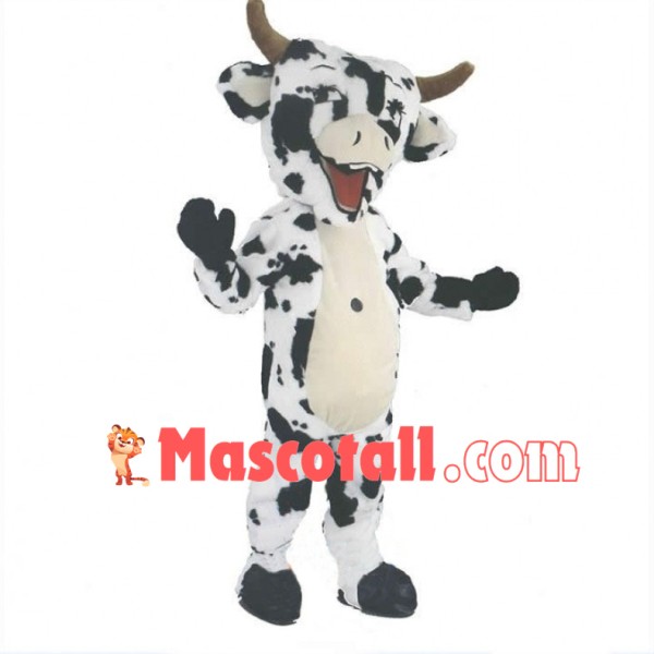 Lovely Dairy Cow Mascot Costume 