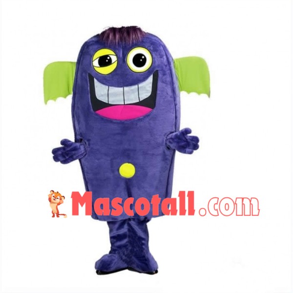 Violetta the Purple Monster Mascot Costume 