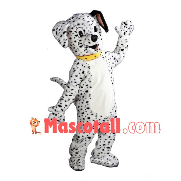 Lively Dalmatian Mascot Costume 