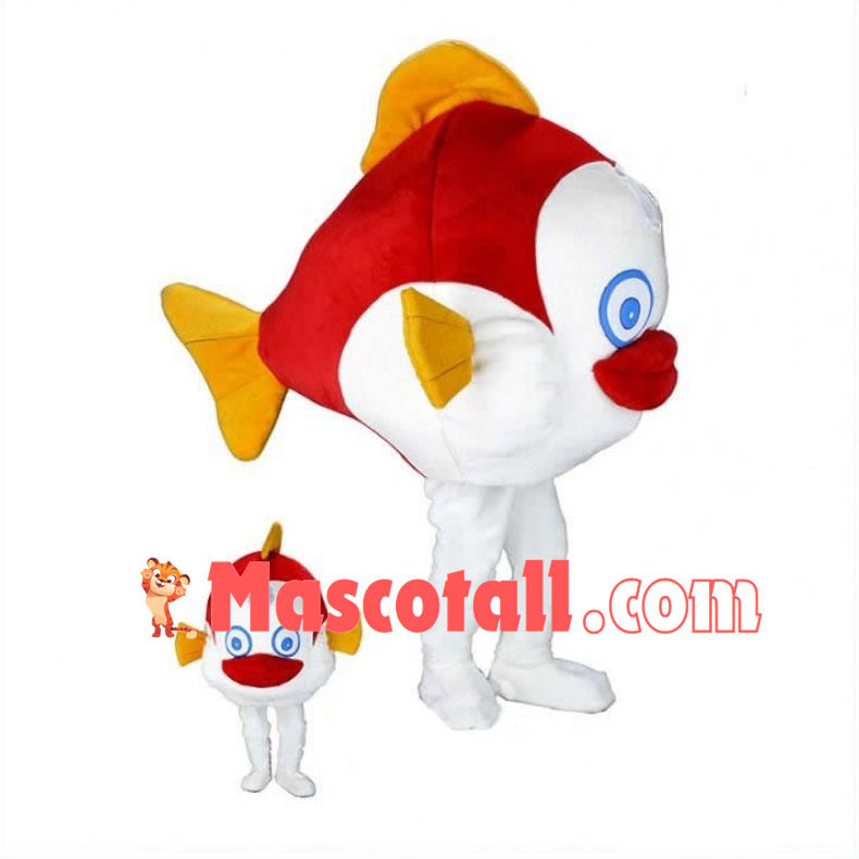 Deluxe Puffer Fish Mascot Costume 