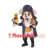 Captain Marine Mascot Costume 