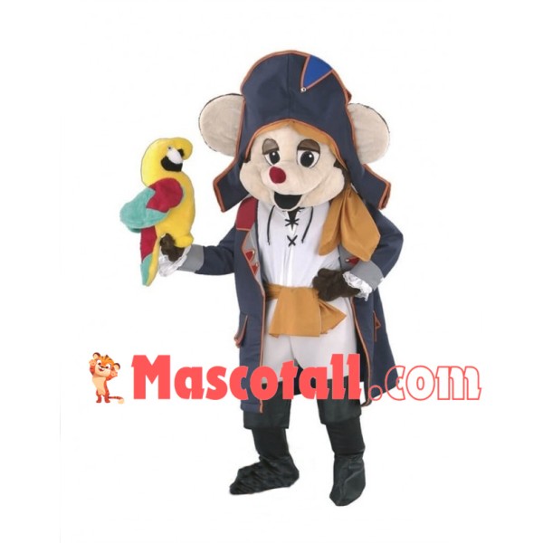Captain Marine Mascot Costume 