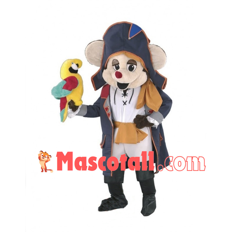 Captain Marine Mascot Costume 