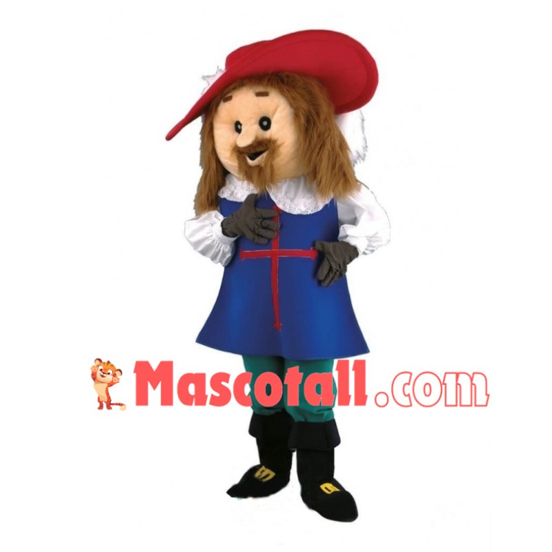 Aramis Musketeer Mascot Costume 