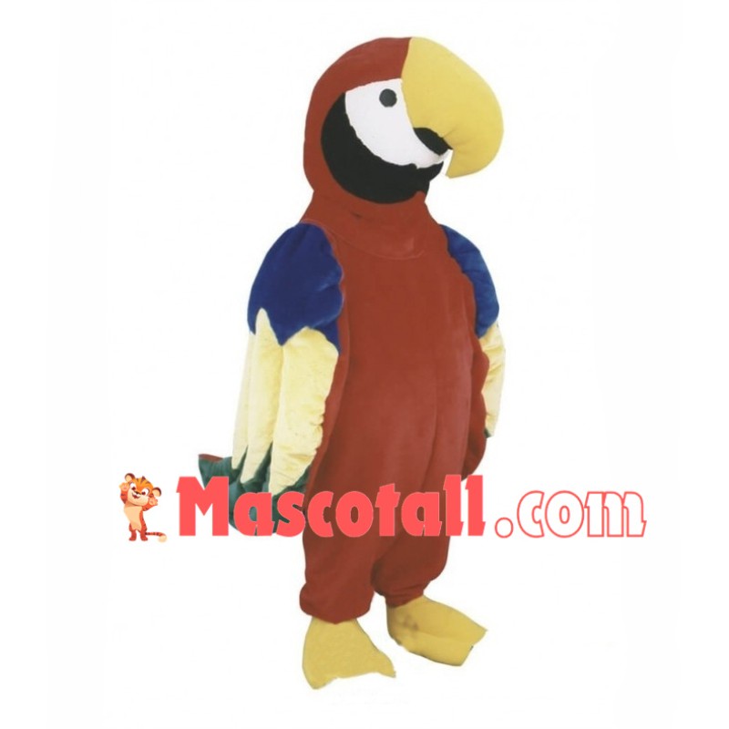 Scarlet Macaw Mascot Costume 
