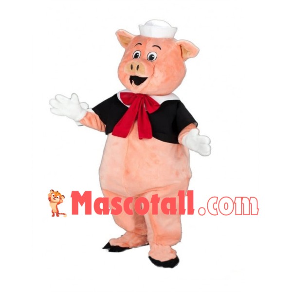 Fiddler Pig Mascot Costume	