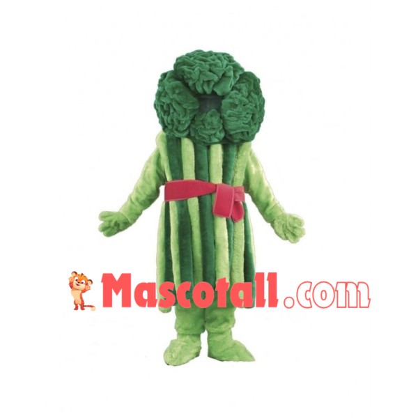 Broccoli Mascot Adult Costume