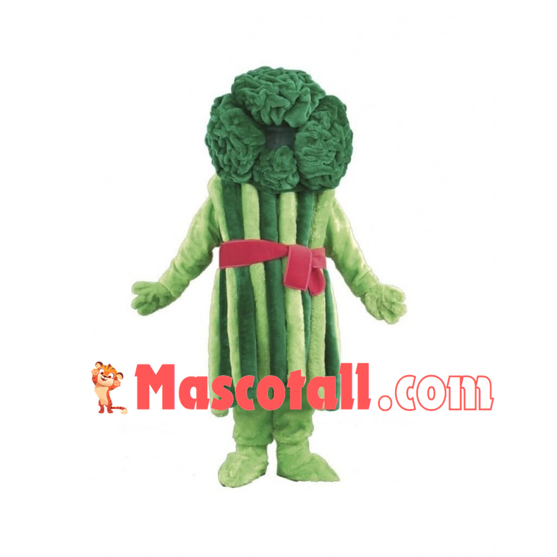 Broccoli Mascot Adult Costume