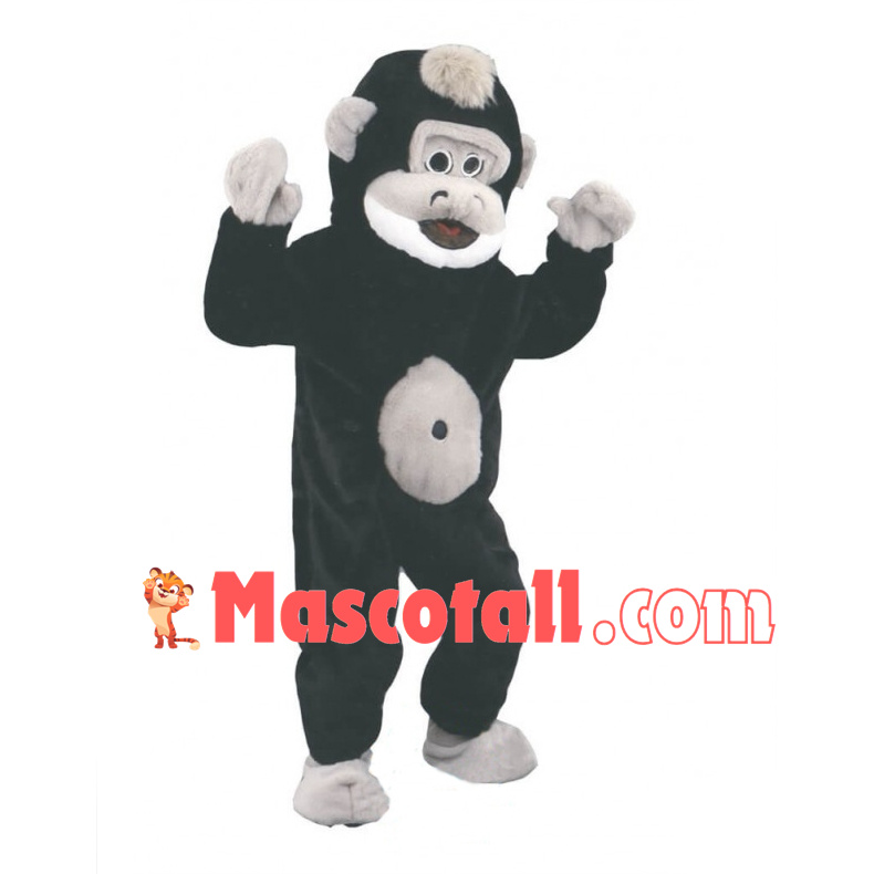 Black Monkey Mascot Costume 