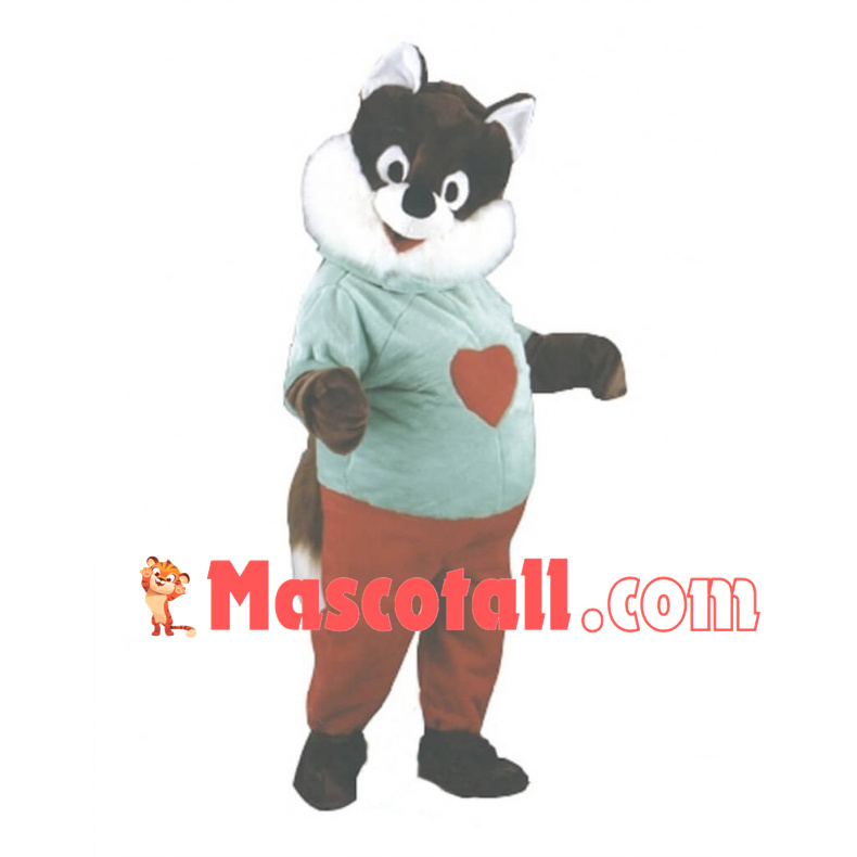 Cute Squirrel Mascot Costume Fancy Dress Outfit