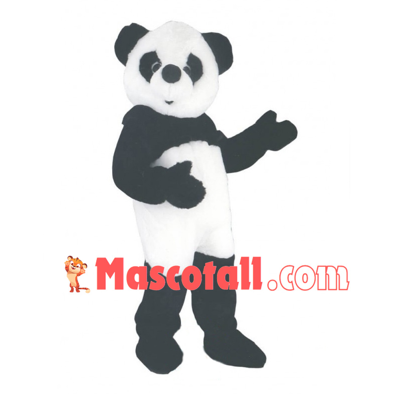 Plush Panda Mascot Adult Costume	