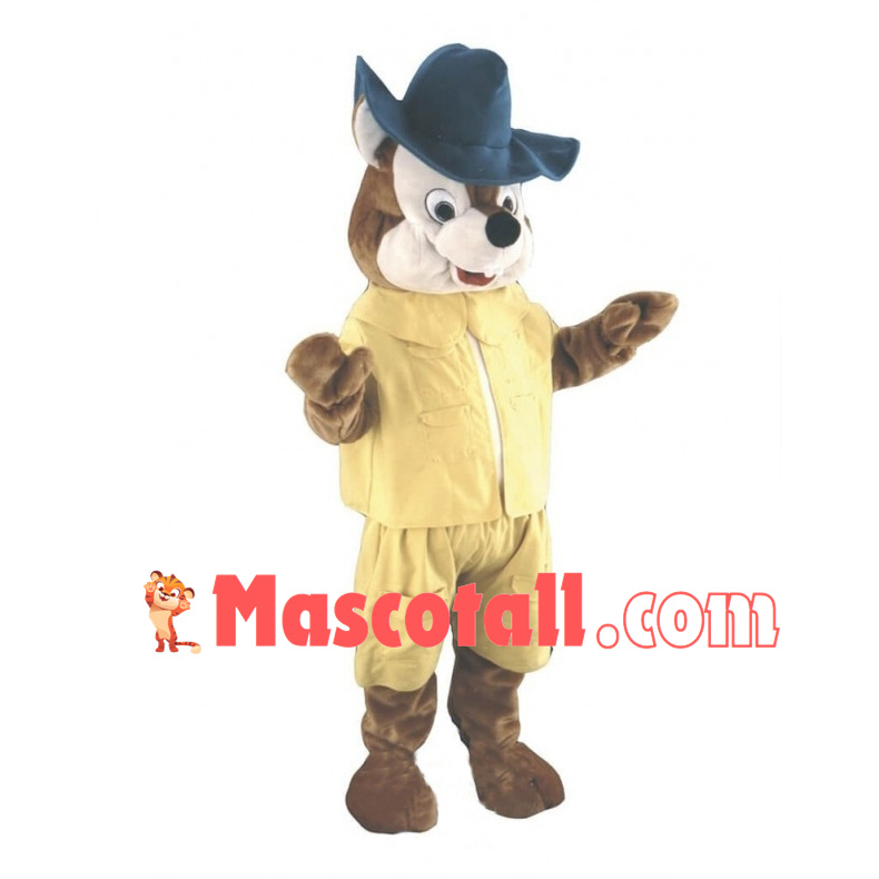 Cute Fox Mascot Costume Fancy Dress Outfit