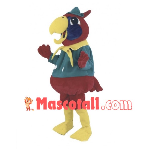 Parrot Mascot Costume Fancy Dress Outfit