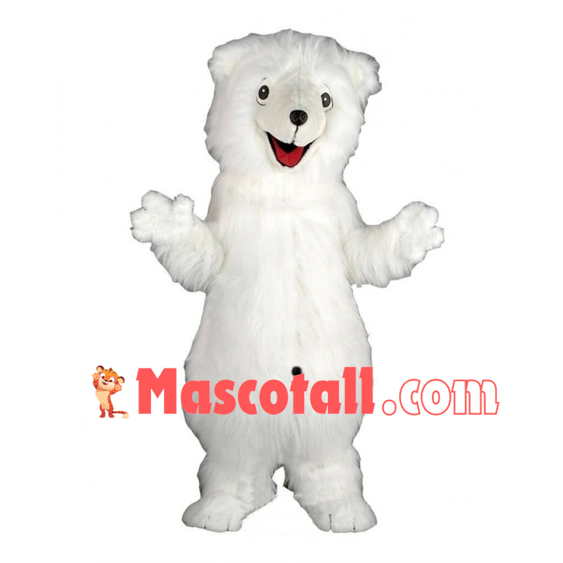 Lovely Polar Bear Mascot Costume