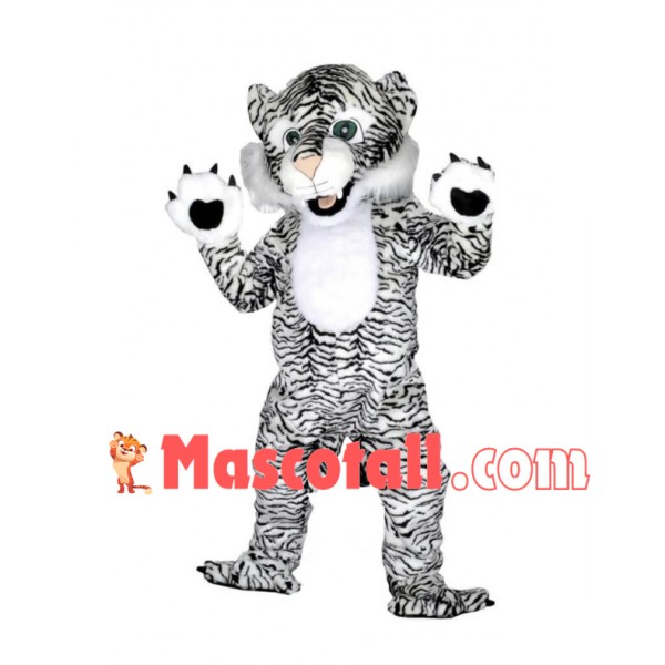 White Tiger Mascot Costume