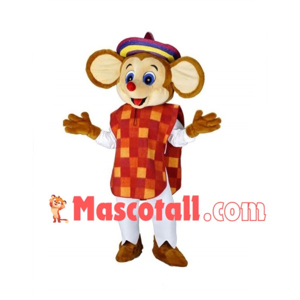 Lovely Mexican Mouse Mascot Adult Costume