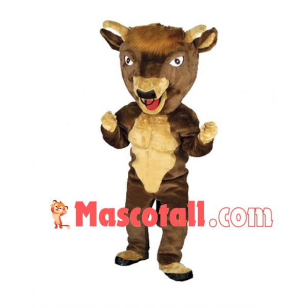 Power Bull Mascot Costume 