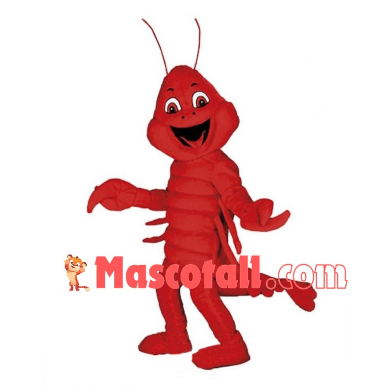 Lovely Red Lobster Mascot Costume 