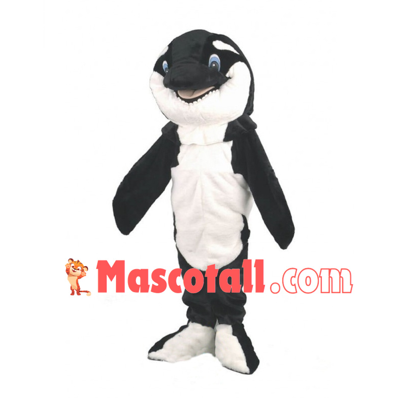 Lovely Killer Whale Mascot Costume 