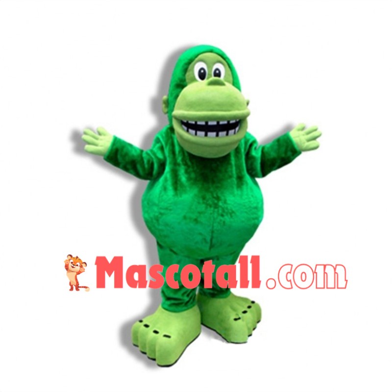 EcoRilla the Green Gorilla Mascot Costume 