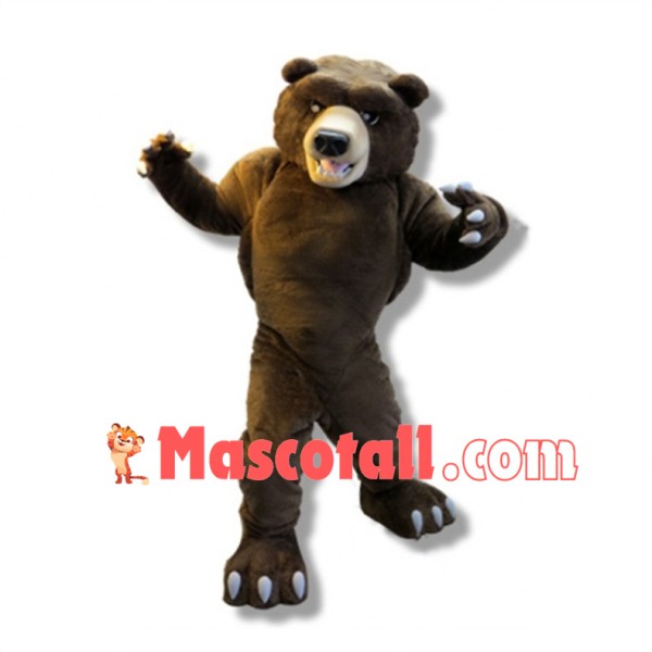 Fierce Grizzlies Middle School Mascot Costume 