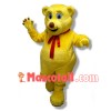 Adorable Yellow Bear Mascot Costume For Holiday Party