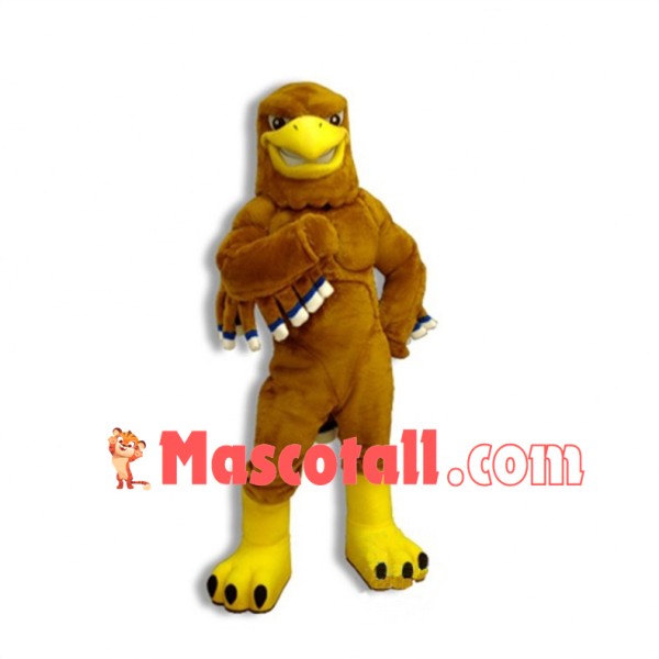 Power Golden Eagle High School Mascot Costume 