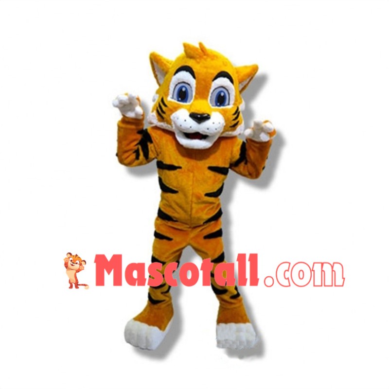 Baby Tiger Mascot Adult Costume 