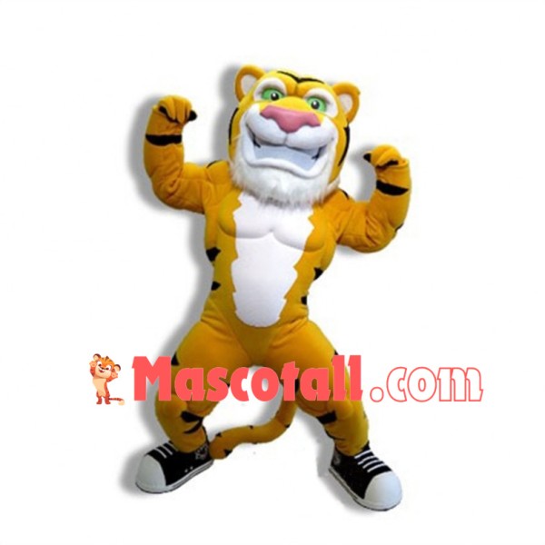 Power Stripes the Hamilton Tiger-Cats Football Mascot Costume 