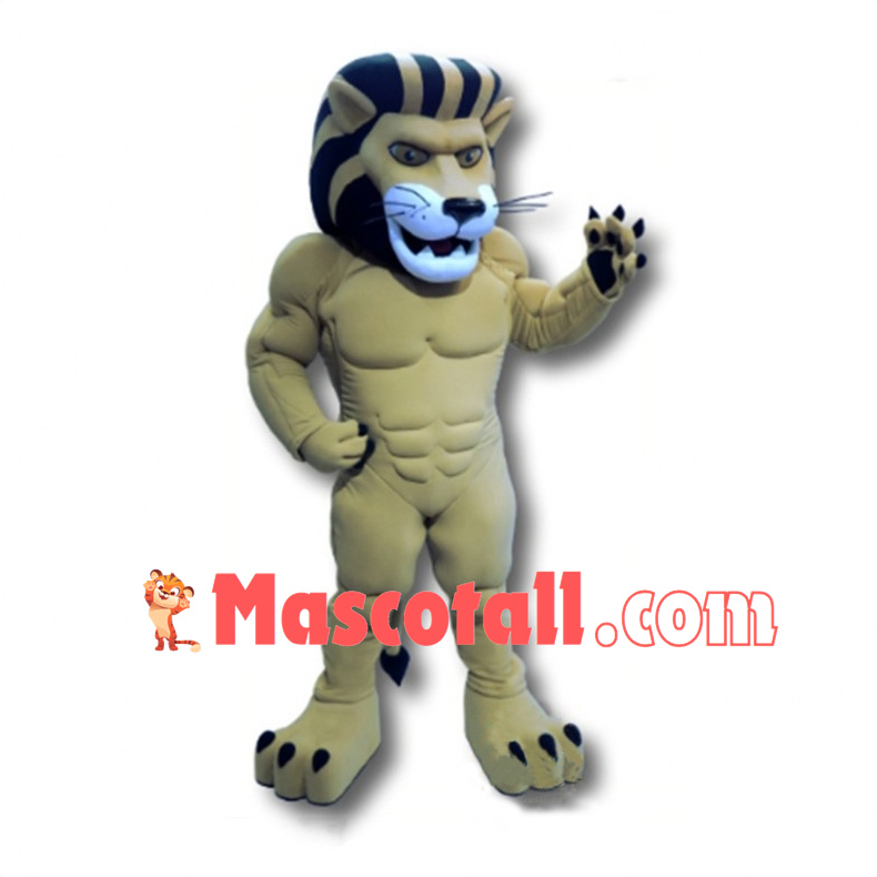 University Power Leo the Lion Mascot Costume 
