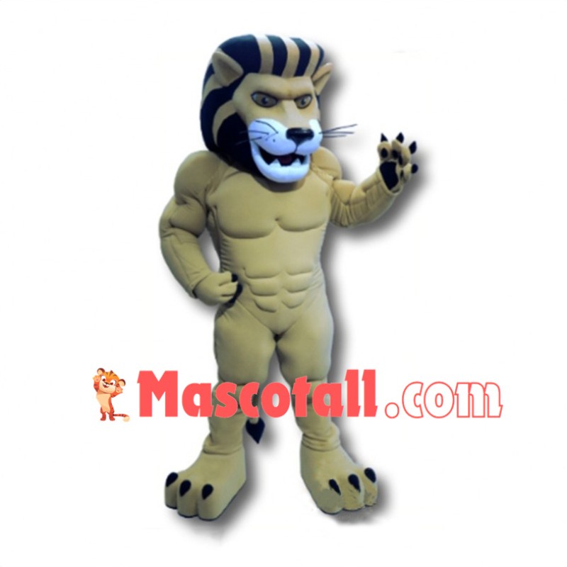 University Power Leo the Lion Mascot Costume 