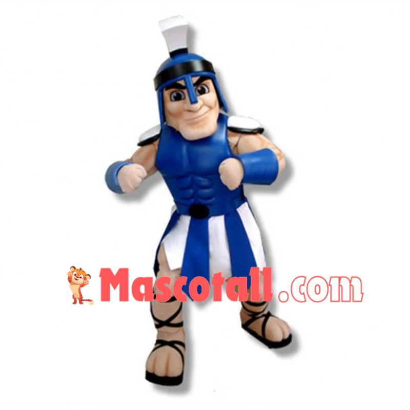 College Blue Titan Mascot Costume 