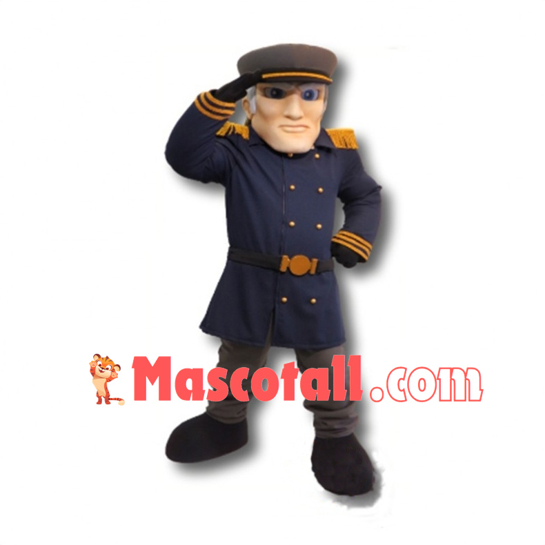 Admiral Mascot Costume 
