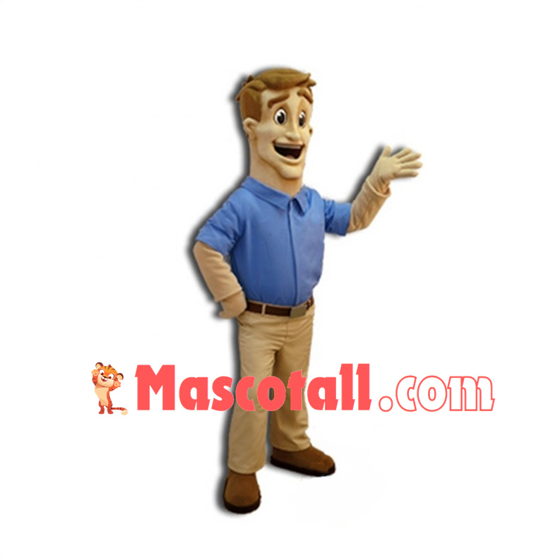 Optimistic Technician Mascot Costume 