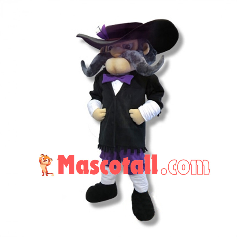 Rudy the Rebel Mascot Costume 