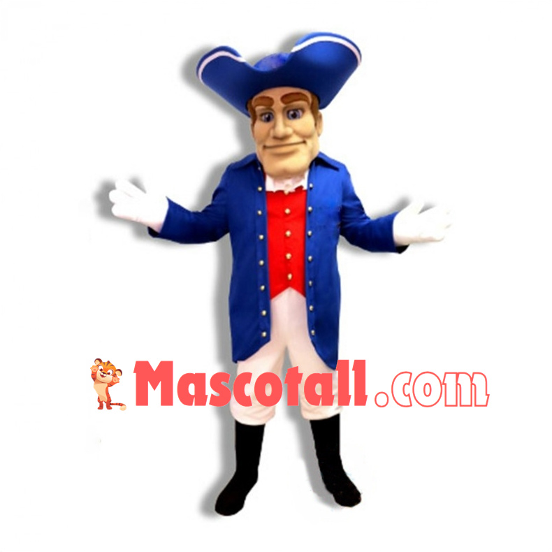 Patriot Male Mascot Costume 