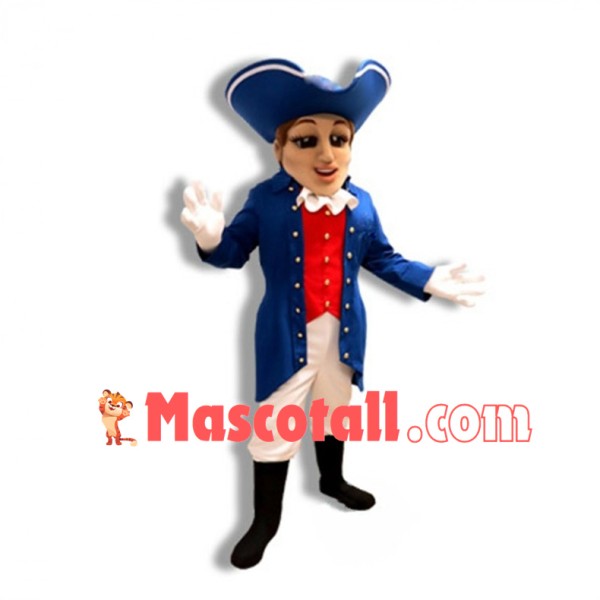 Patriot Female Mascot Costume 