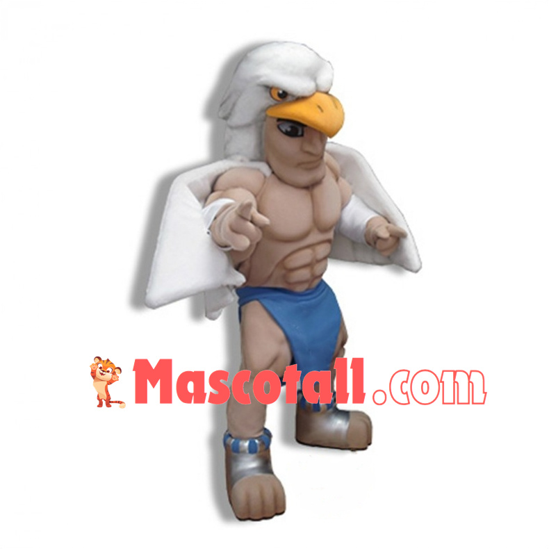 Power Aztecs Mascot Costume 
