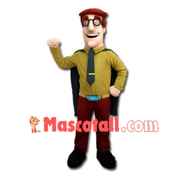 Cambrian Unfee Super Hero Mascot Costume 