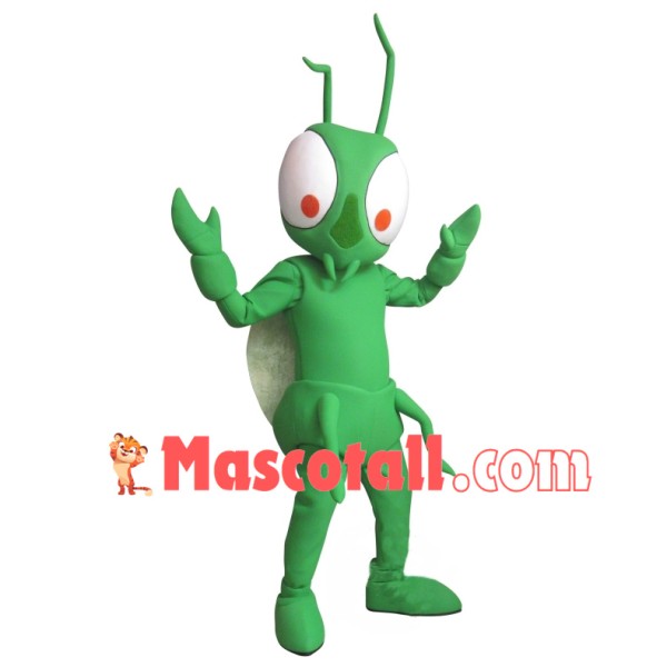 Green Mantis Mascot Adult Costume	