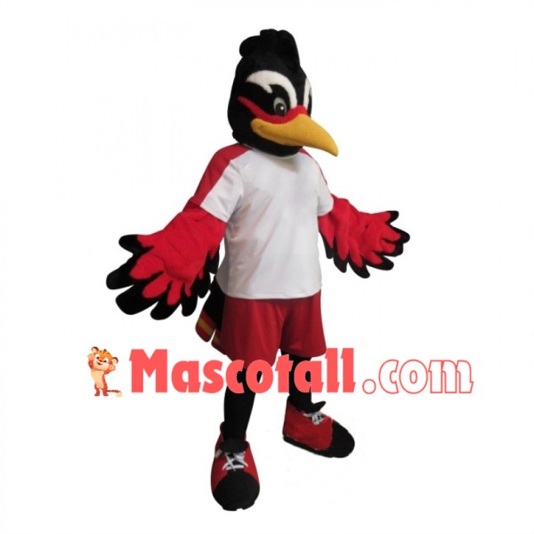 Soccer Roadrunner Mascot Costume	