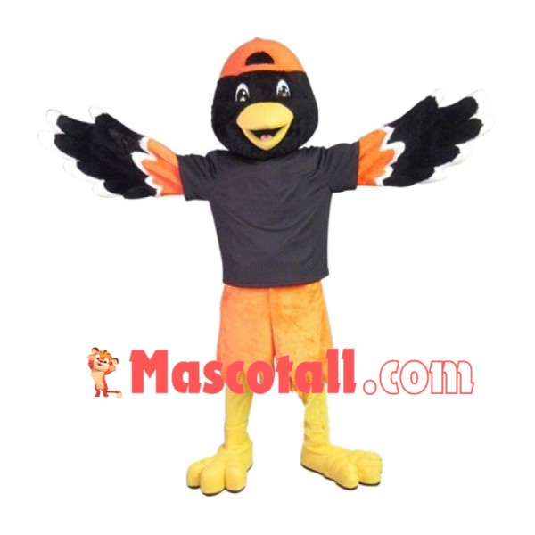 Lovely Oriole Bird High School Mascot Costume 