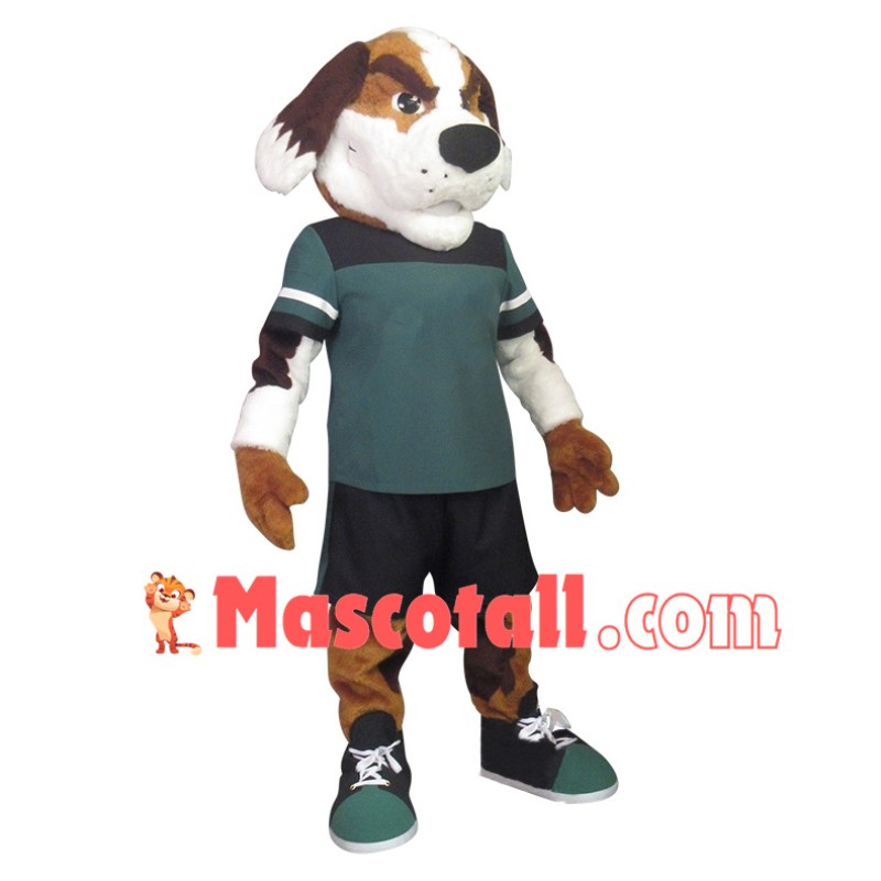 Fierce St. Bernard Secondary School Mascot Costume 